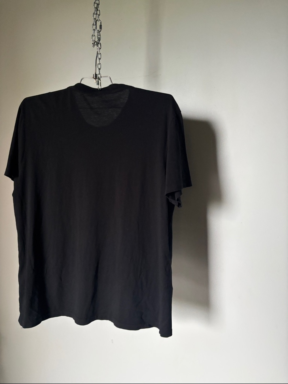 All Saints Relaxed Fit Graphic Tee in Jet Black Unisex - Picture 4 of 5